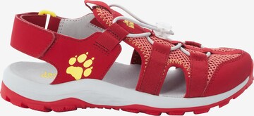 JACK WOLFSKIN Sandale in Rot