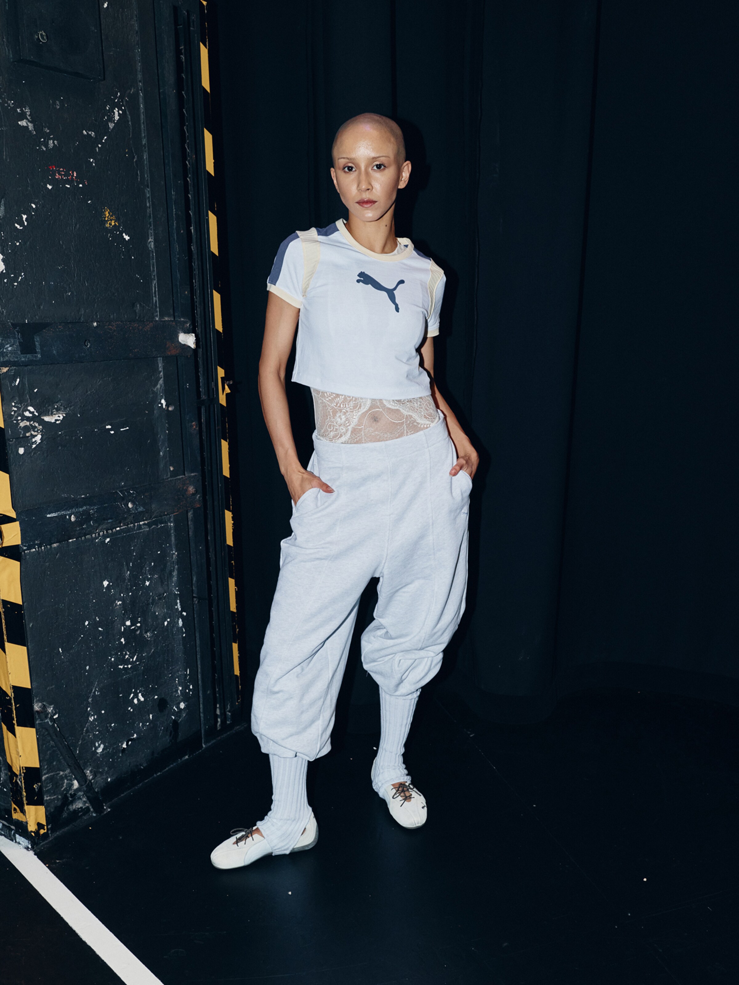 The AY FASHION Show Womenswear - Lace Detail Sporty Look by PUMA