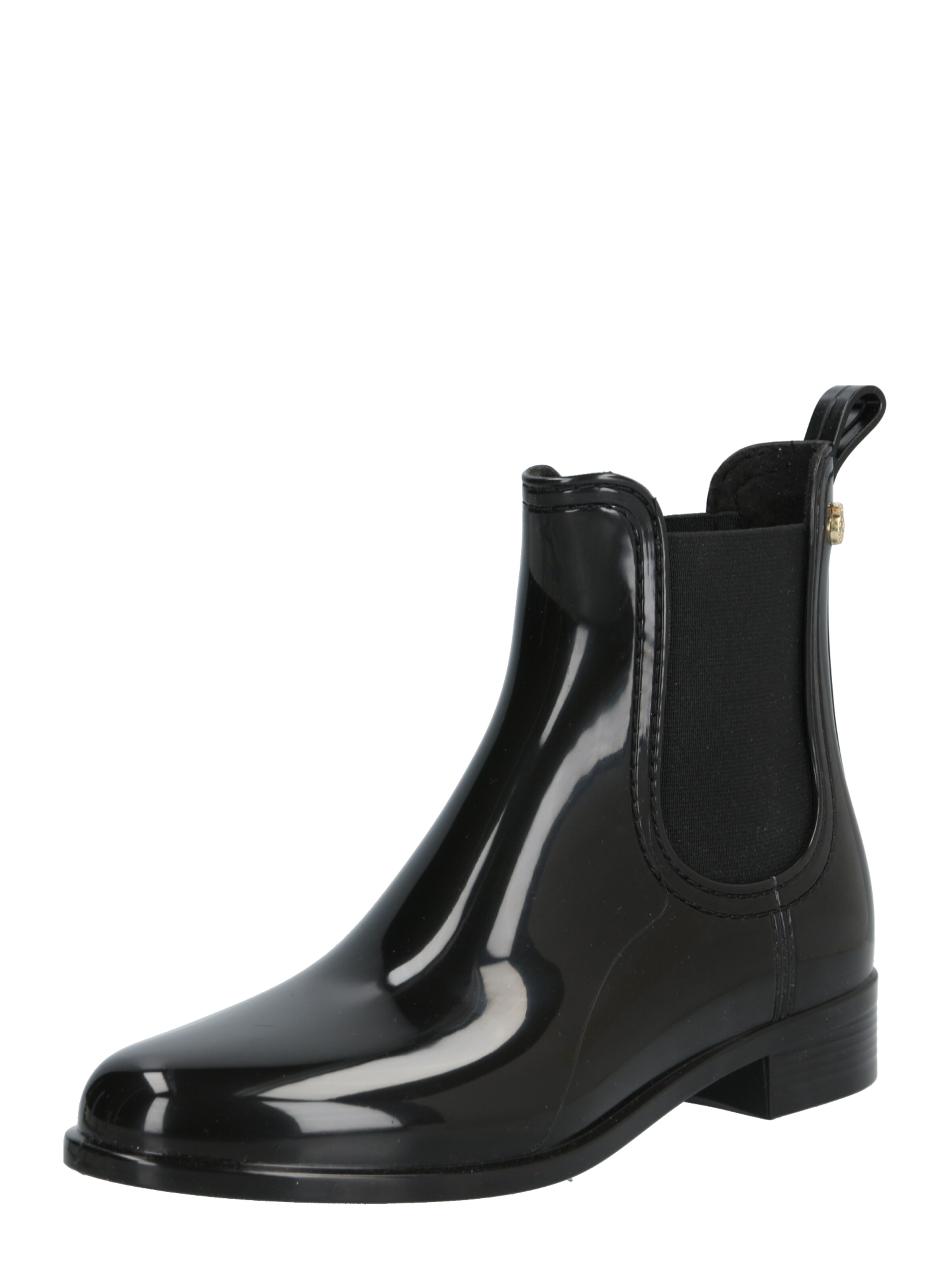 LEMON JELLY - Regenlaarzen 'WARM COMFY' in de kleur Zwart