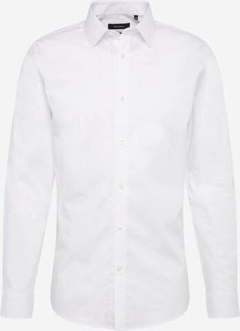 Matinique Button Up Shirt 'Robo' in White: front