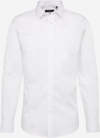 Matinique Slim fit Overhemd 'Robo' in Wit: voorkant