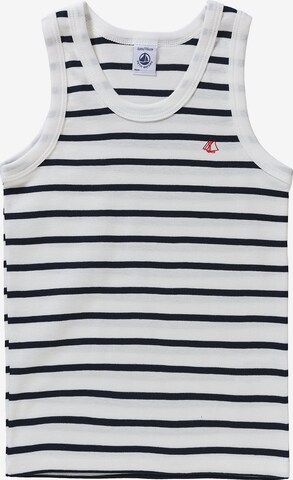 PETIT BATEAU Undershirt 'DEBARDEURS' in White