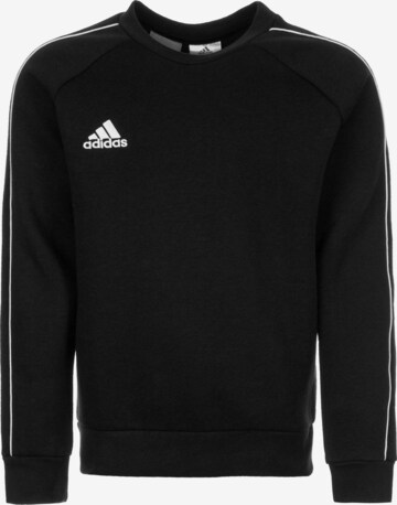 ADIDAS PERFORMANCE Sweatshirt 'Core 18' in Zwart: voorkant