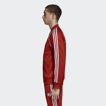 ADIDAS ORIGINALS Sweatjacke in Rot