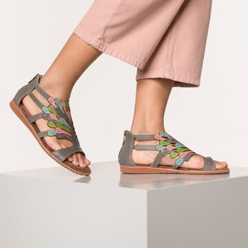 Laura Vita Sandal in Grey