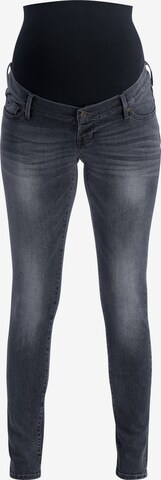 Skinny Jean 'Avi' Noppies en gris