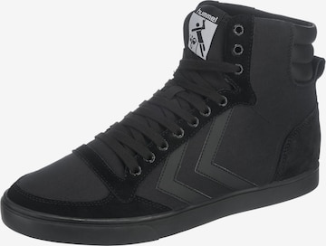 Hummel High-Top Sneakers 'Slimmer Stadil' in Black: front