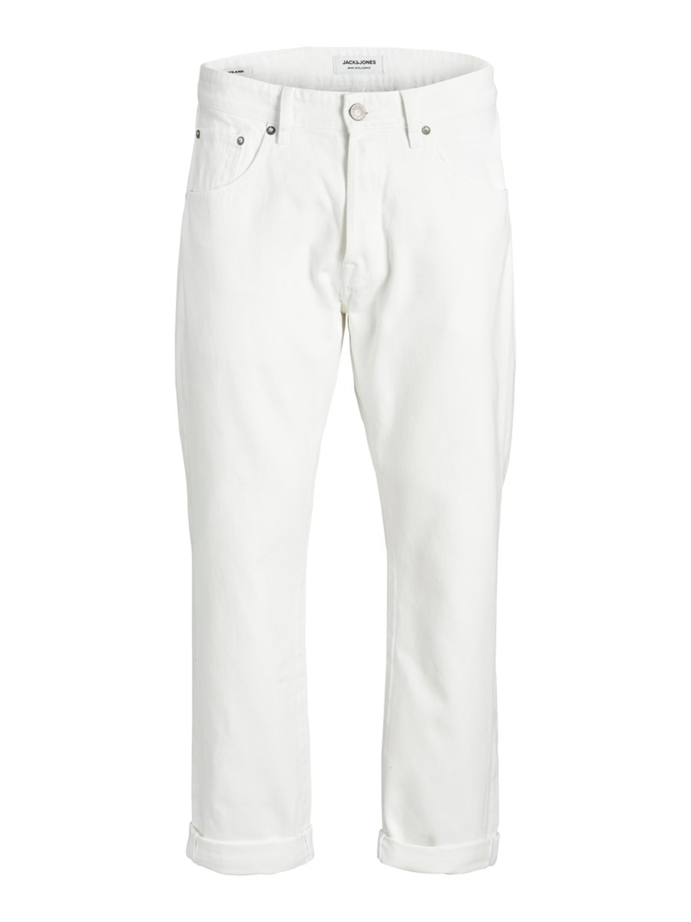 JACK & JONES - Jeans 'Frank Leen CJ 454' in de kleur Wit