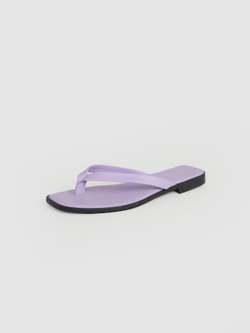 EDITED T-bar sandals 'Mayia' in Purple