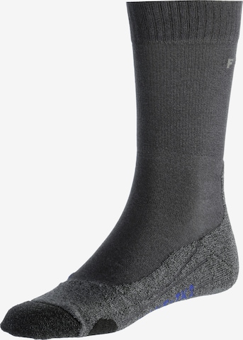 FALKE Sportovní ponožky – šedá: přední strana