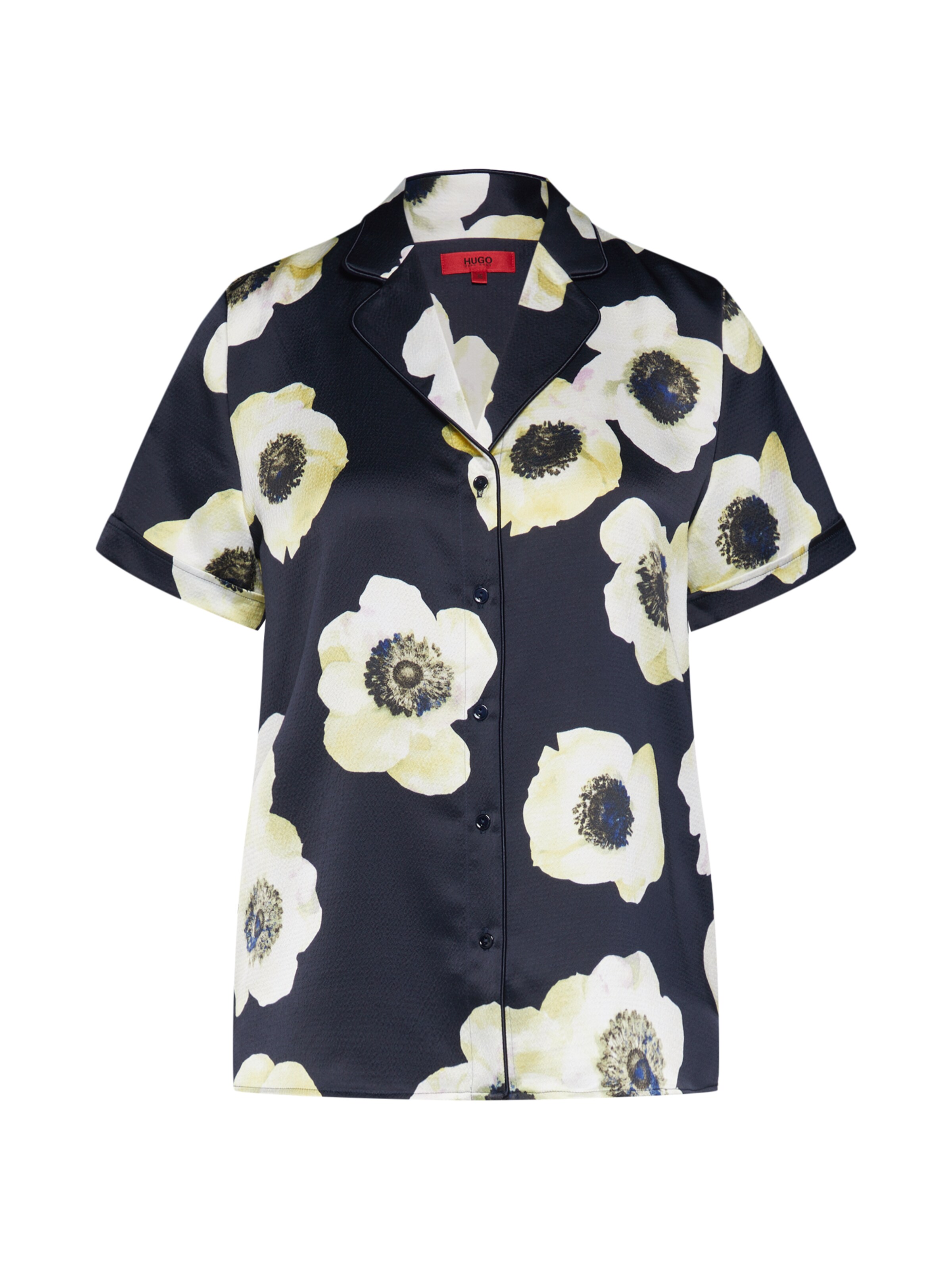 HUGO - Blouse 'Eneria' in de kleur Navy