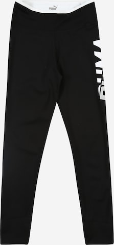 Skinny Pantalon de sport 'Modern Sport' PUMA en noir : devant