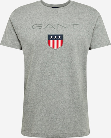 GANT - Camiseta en gris: frente