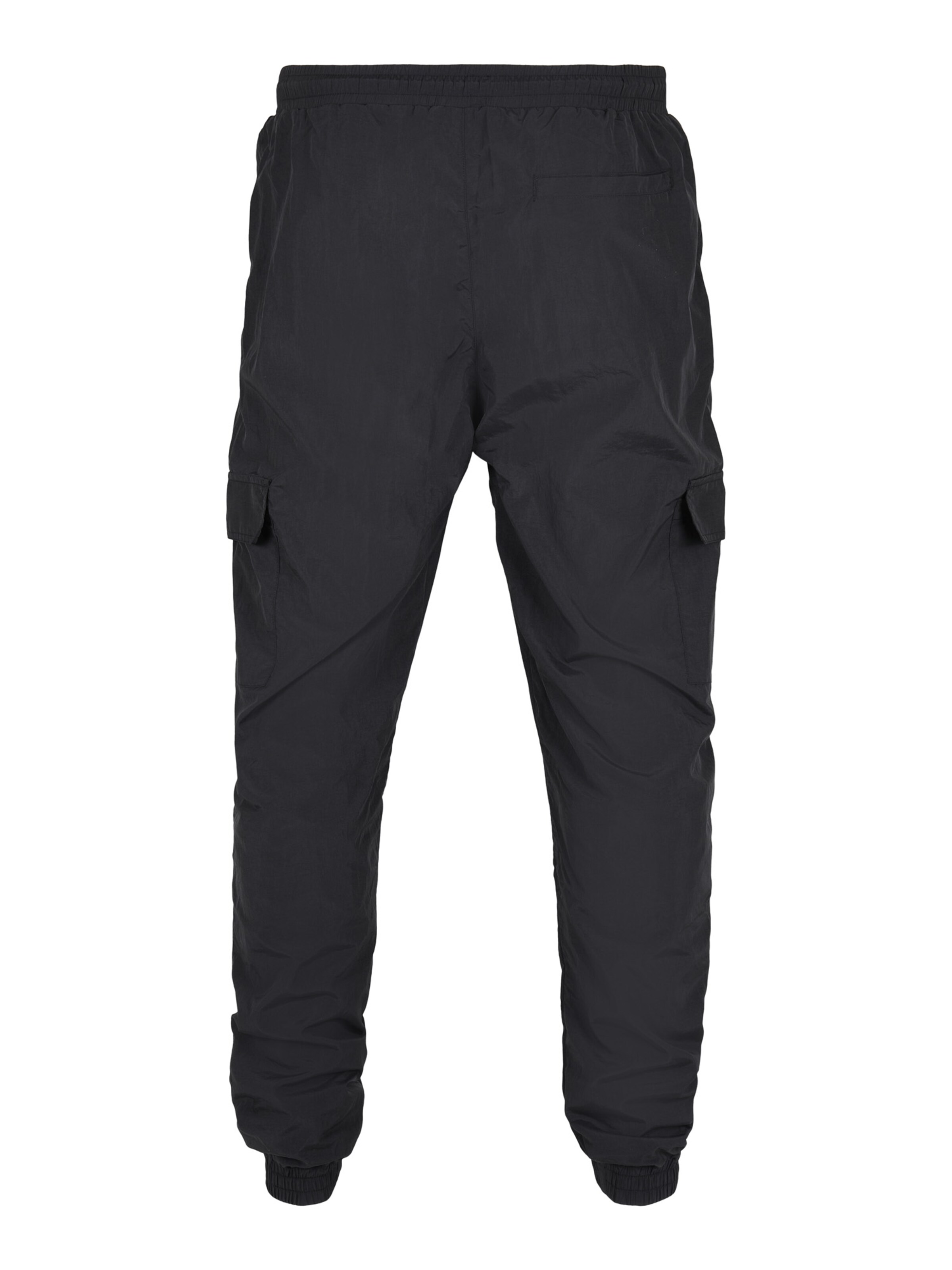 Urban Classics Tapered Cargo trousers in Black