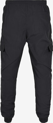 Urban Classics Tapered Cargohose in Schwarz