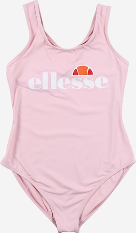 ELLESSE Badeanzug 'Wilima' in Pink: predná strana