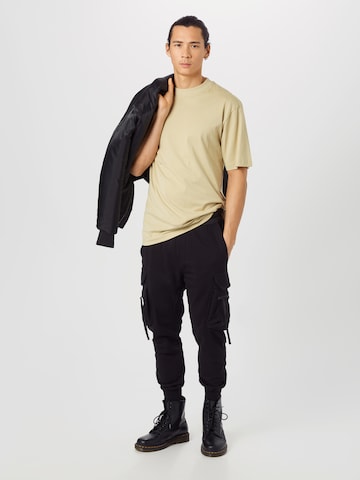 bēšs Urban Classics T-Krekls