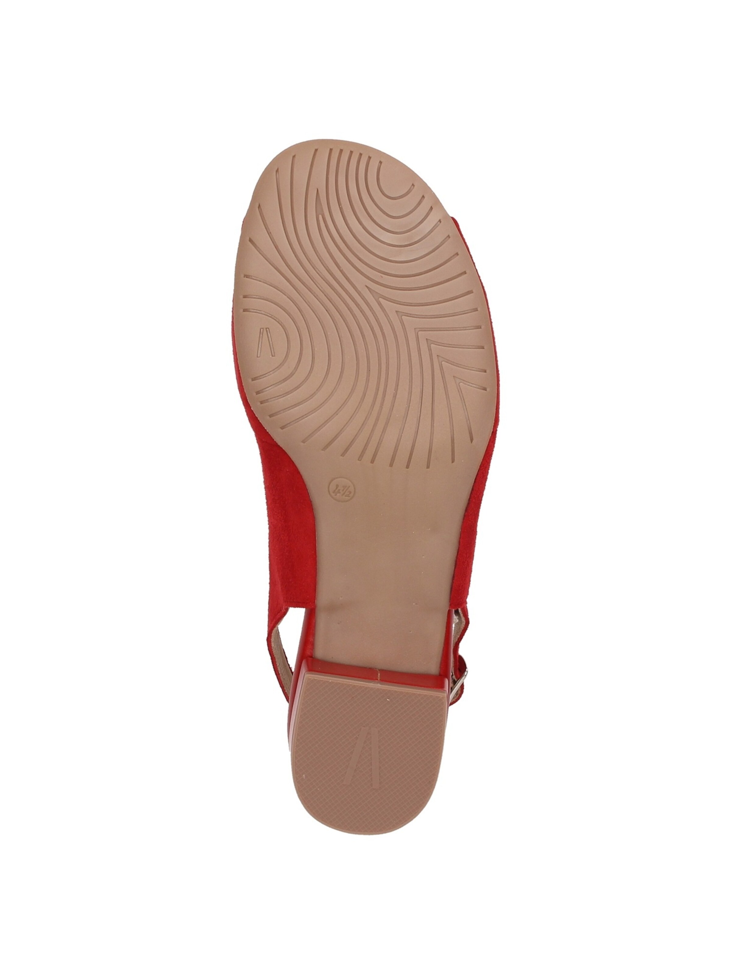 Frauen Pumps & High Heels SIOUX Sandale 'Zippora' in Rot - ET70478