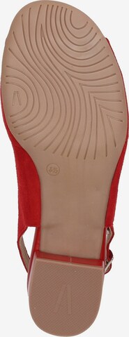 SIOUX Slingback Pumps 'Zippora' in Red