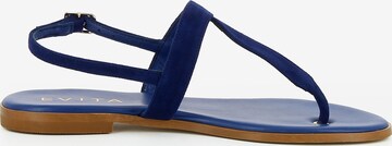 EVITA Teenslipper 'OLIMPIA' in Blauw