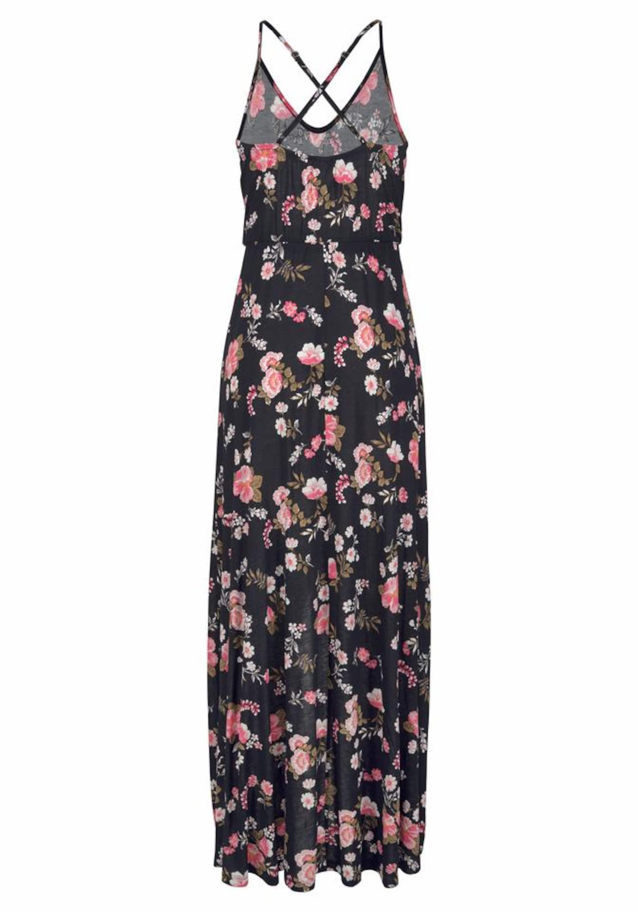 LASCANA Καλοκαιρινό φόρεμα σε μαύρο