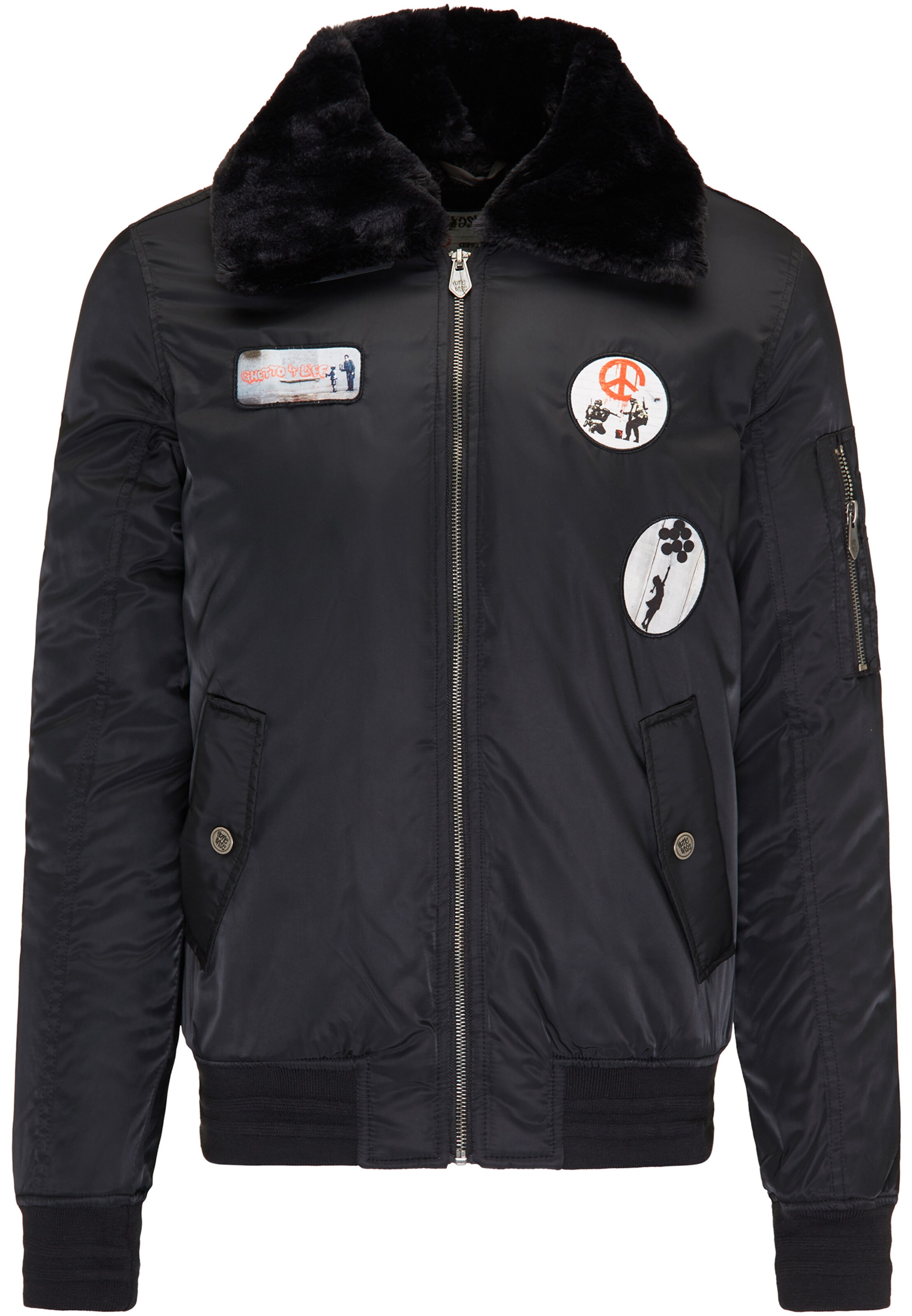 HOMEBASE - Blouson in schwarz