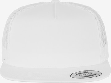 Cappello da baseball 'Classic' di Flexfit in bianco