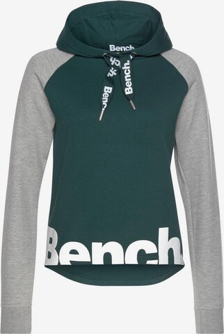 Sweat-shirt BENCH en vert : devant