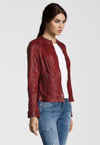 7ELEVEN Lederjacke 'VANESSA' in Rot