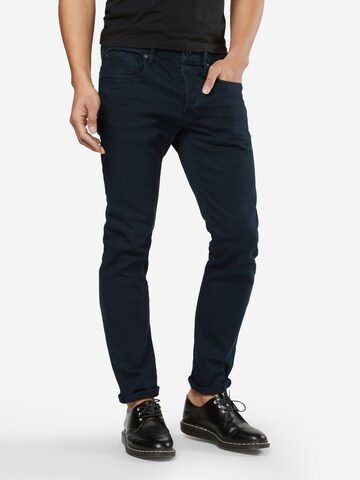 Coupe slim Jean '3301' G-Star RAW en bleu : devant