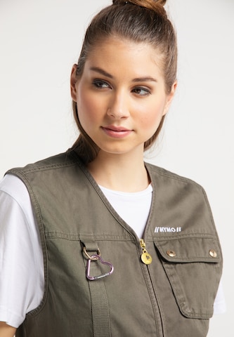 MYMO Vest in Green: front