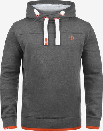 !Solid Sweatshirt 'Benjamin Pile' in Grey: front