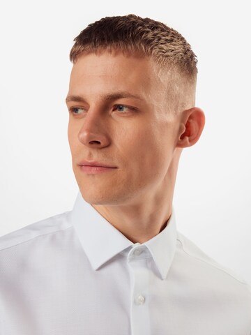 BURTON MENSWEAR LONDON Slim fit Button Up Shirt in White