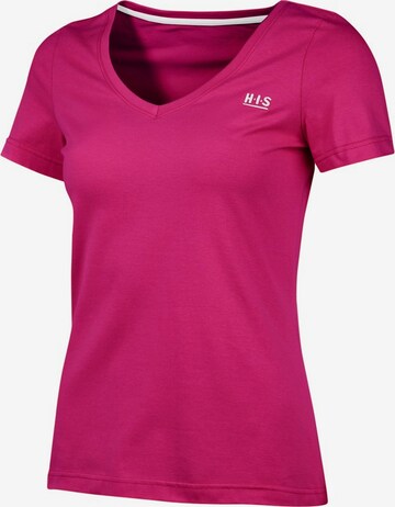H.I.S T-Shirt in Pink