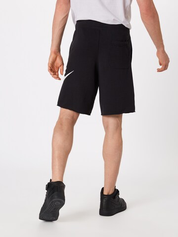 Nike Sportswear Regular Broek in Zwart