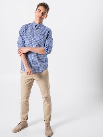 GANT Regular fit Button Up Shirt in Blue