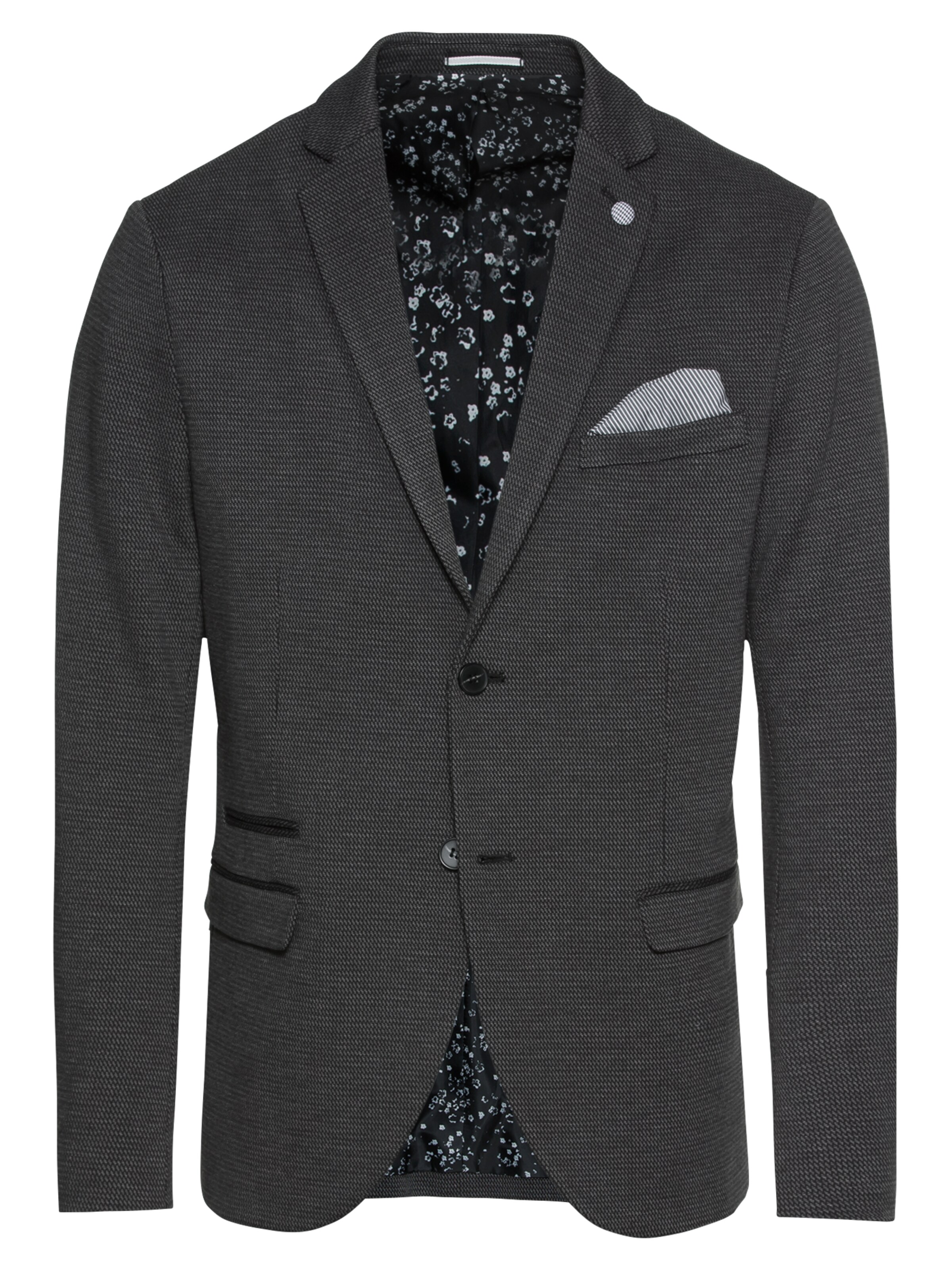 SELECTED HOMME - Business-colbert in de kleur Antraciet