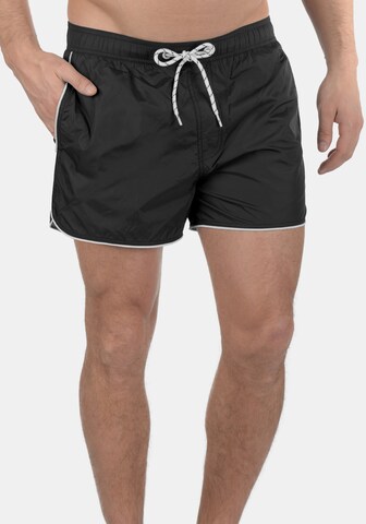BLEND Board Shorts 'Zion' in Black: front