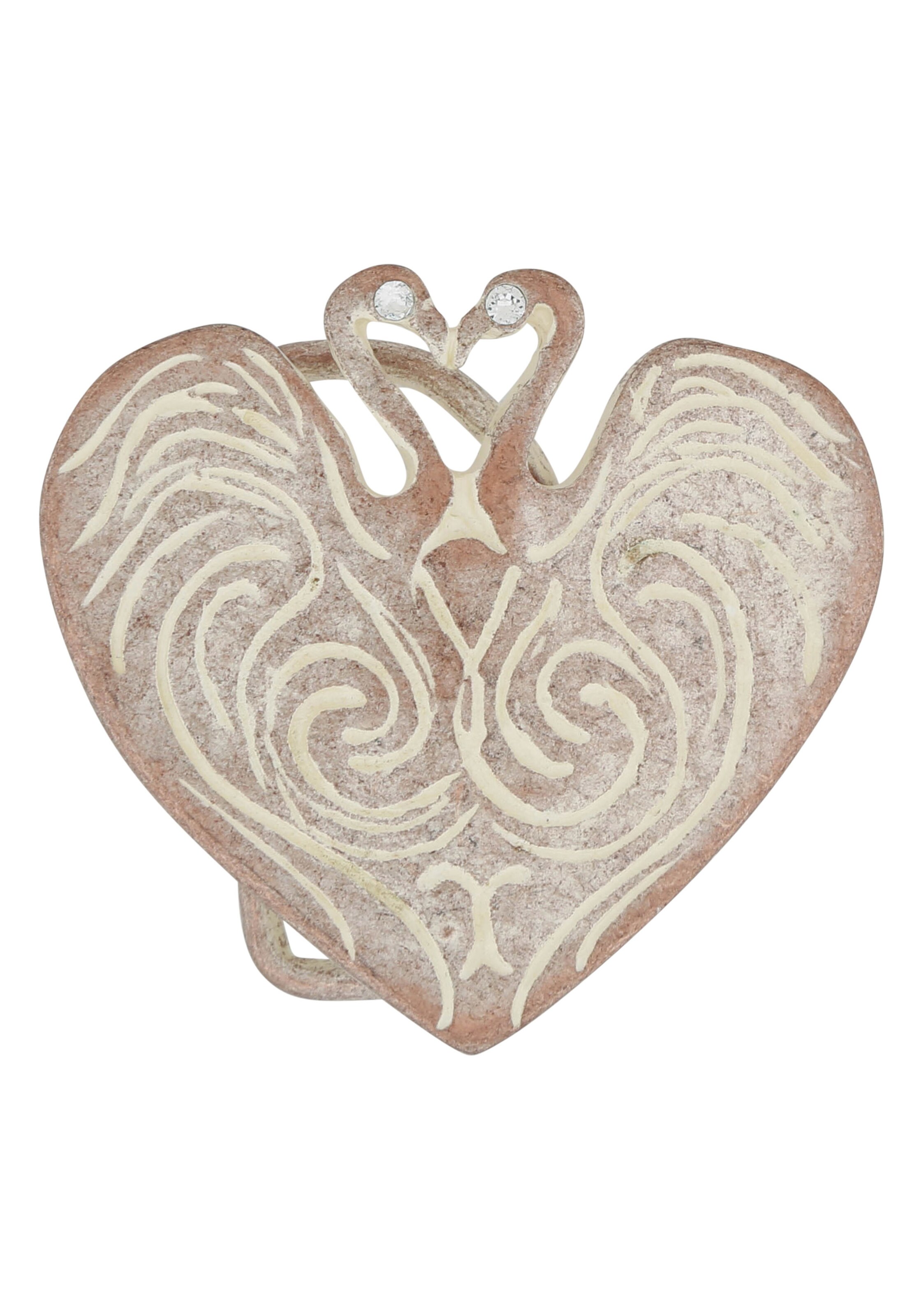 RETTUNGSRING by showroom 019° Wechselschließe in Pink: Vorderseite