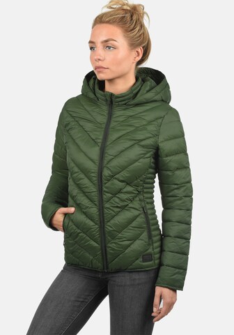 Blend She Winter Jacket 'Sienna' in Green: front