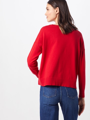 ONLY Pullover 'onlXDEER L/S PULLOVER KNT' in Rot: zadná strana