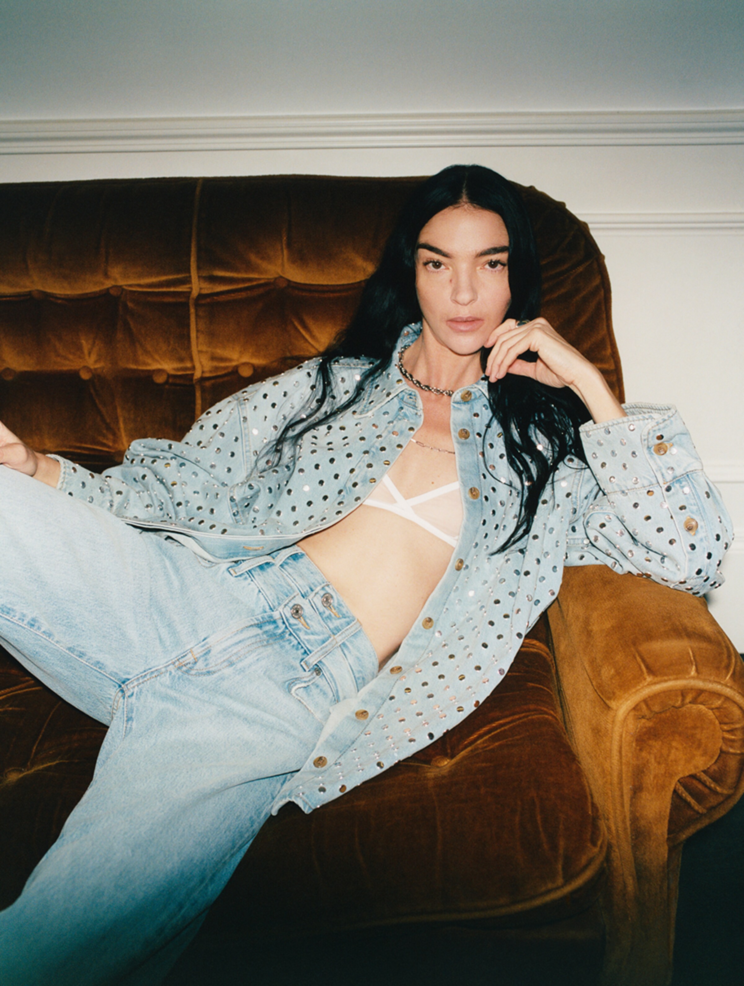 デニム・ジーパン 7 FOR ALL MANKIND 'Tess' jeans Blue MANKIND Tess Trouser in Blue Monday | 7 For All Mankind