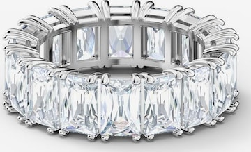 Swarovski Ring in Silver: front