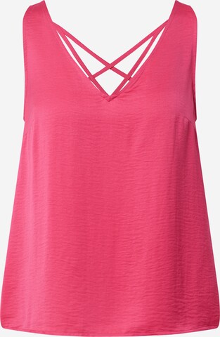 VERO MODA Top 'Vesla' in Pink: predná strana