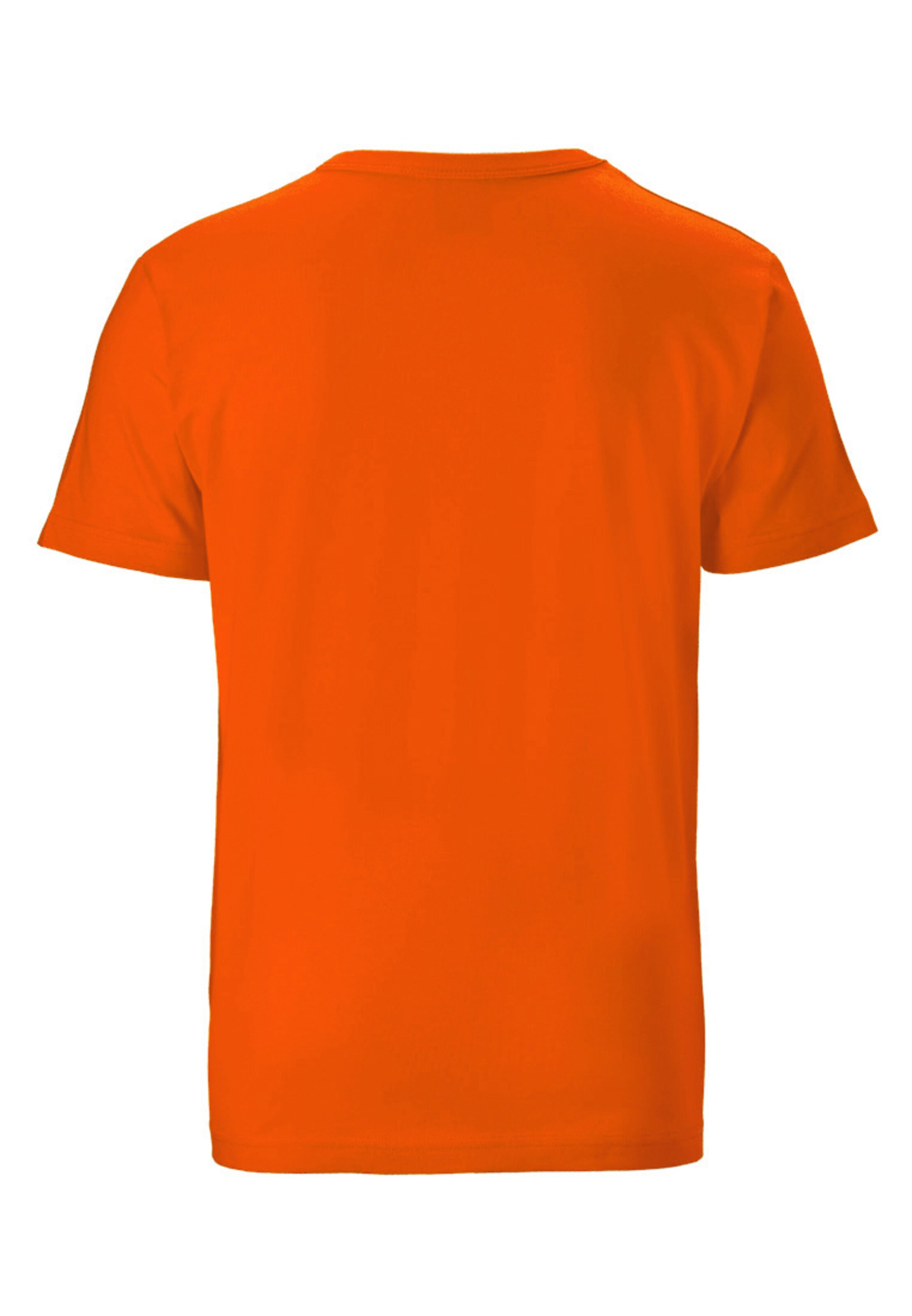LOGOSHIRT T-Shirt "Brandt Zwieback" in Orange