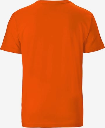 LOGOSHIRT T-Shirt "Brandt Zwieback" in Orange