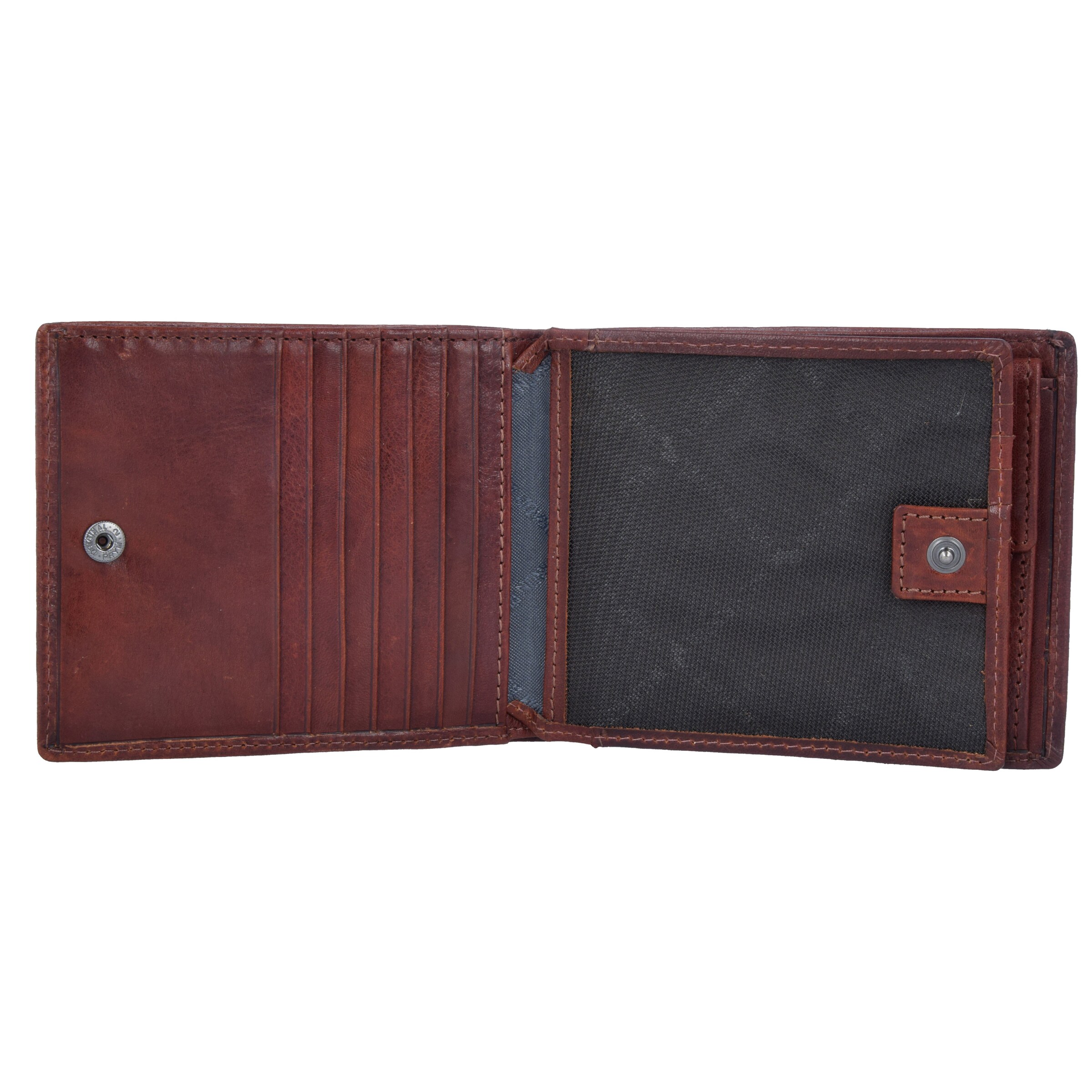 Braun Büffel Wallet 'Arezzo' in Brown