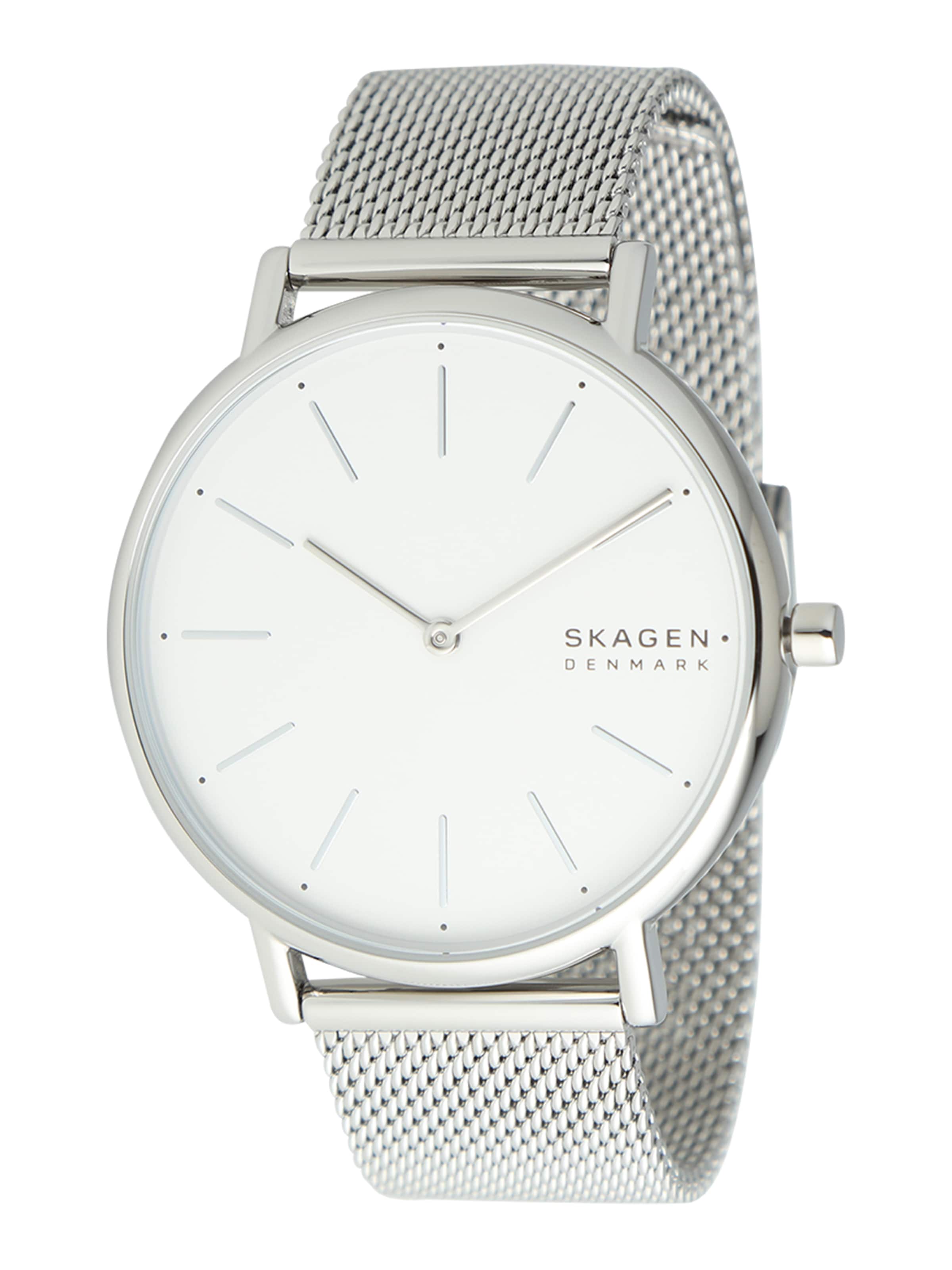 SKAGEN Uhr 'SIGNATUR' in Silber: Vorderseite