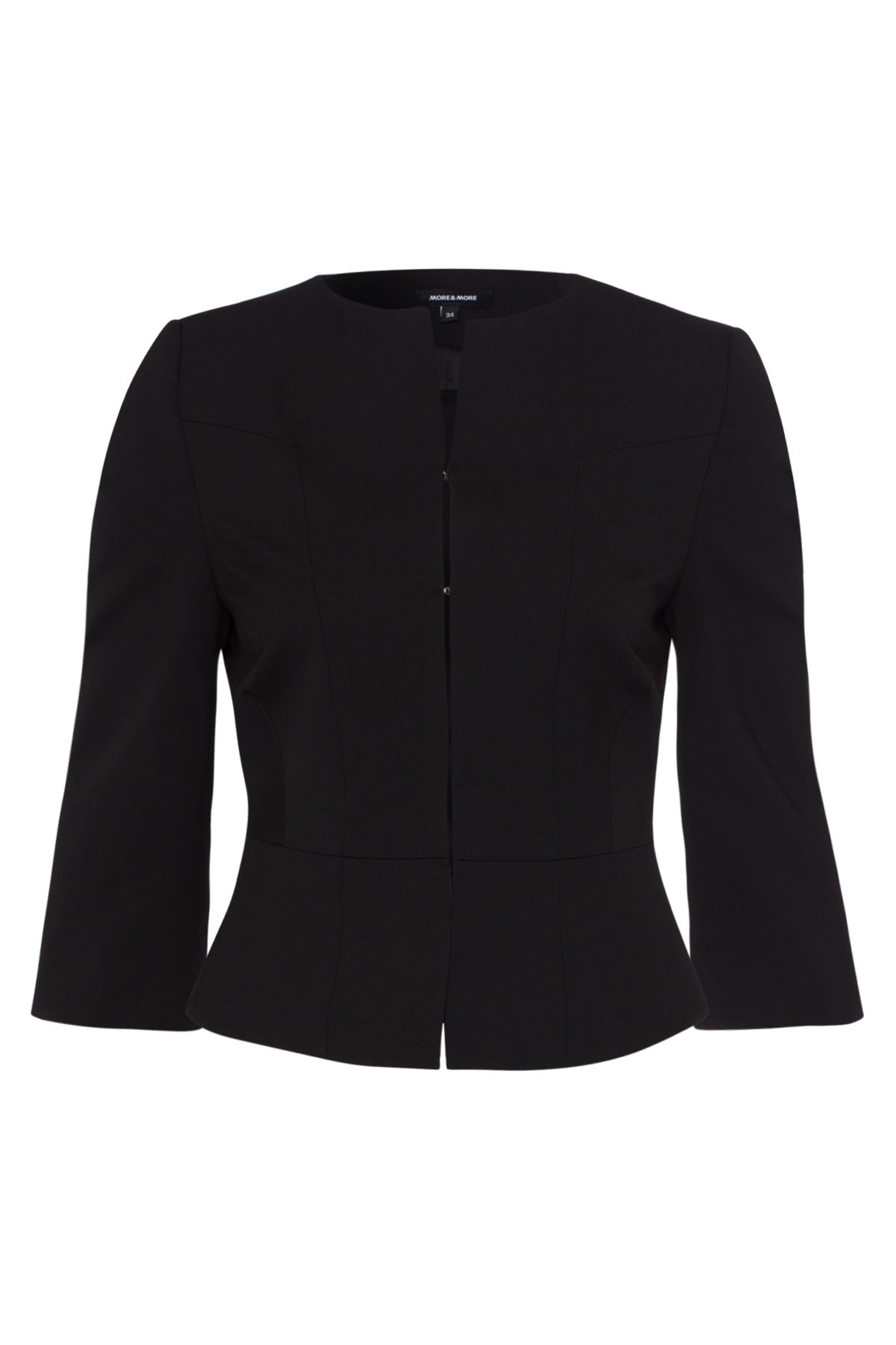 MORE & MORE - Kurzblazer in schwarz