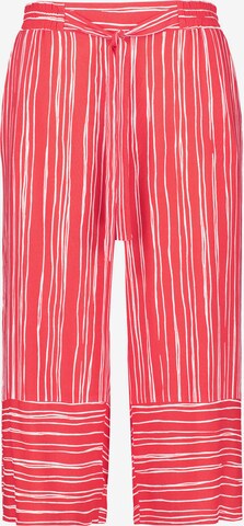 SAMOON Wide Leg Hose in Rot: predná strana